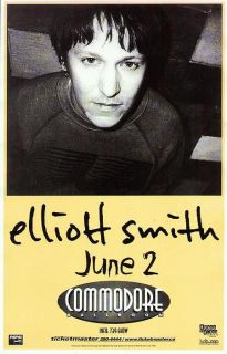 Elliott Smith Vancouver 2000 Concert Poster