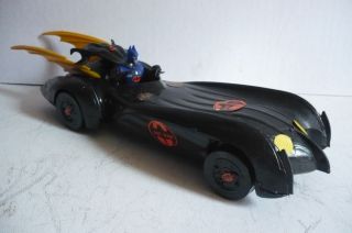 Mexican Batman Batmobile Plastic Toy Car Made in Mexico
