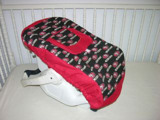 Car Seat Carrier Cover M w San Francisco 49ers Fabric