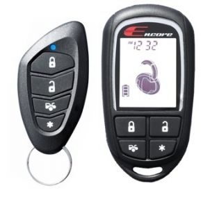 NEW Encore Automotive E7 2 Way Alarm with Remote Start 4 Channel