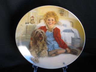 Edwin M Knowles Annie Sandy Collectors Plate