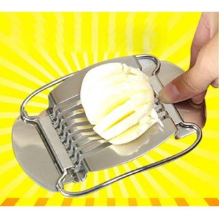 Stainless Steel Egg Slicer Kitchen Cutter Cheese Mold Tool Sectioner