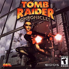  Croft TOMB RAIDER CHRONICLES Eidos PC GAME 2x CD Rom Set w/ LEVEL EDIT