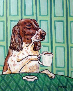 English Springer Spaniel Coffee Animal Dog Artist Mug