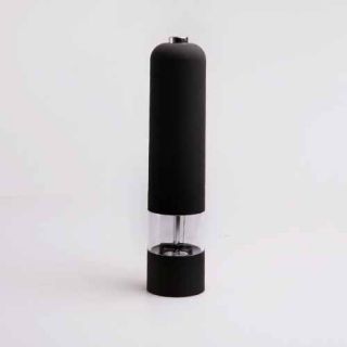   Ceramic grinding gear electric pepper mill salt grinder with light