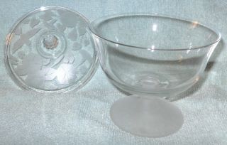 AVON Hummingbird Covered Candy Dish Crystal Collection New in Original