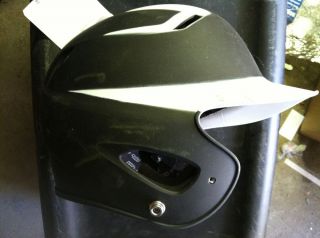 Easton Natural Grip Two Tone Batting Helmets Black White Fits 6 7 8 7