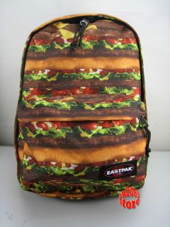 Eastpak Out of Office Backpack Hungry Henry Cheese Hamburger School