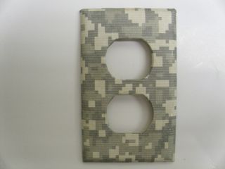 New Style Military Camo Electrical Outlet Cover