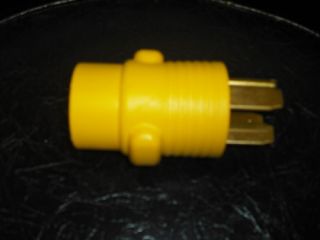 RV 50A Male to 30A Female Molded Electrical Adapter New