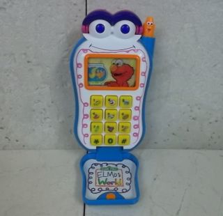   Street Elmos World Talking Cell Phone Electronic Learning Toy Phone