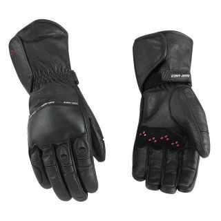  Motorcycle New Leather Riding Gloves Black Long XL Extra Large