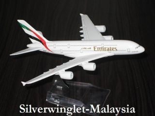 Emirates Airlines Airbus A380 800 Metal Diecast Scale Model Airplane