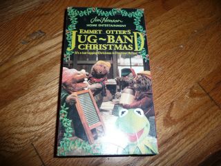 Jim Henson Emmet Otter’s Jug Band Christmas VHS Video Muppet Kermit
