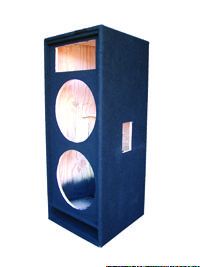 PA 215H900TR Dual 15 Trap Empty Speaker Cabinet