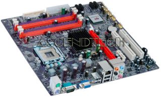 ECS G33T M2 V1 0 Intel G33 1333FSB 4X DDR2 4X SATA2 VGA Micro ATX