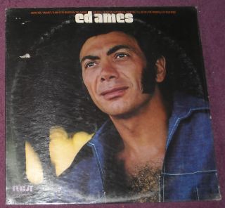 SEALED 1972 Ed Ames Self Titled LP TV Star Daniel Boone