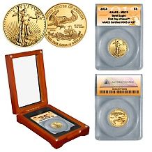 Coin Collector 2013 ANACS MS70 First Day of Issue Limited Edition of