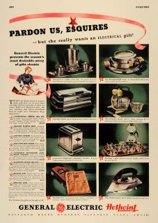  ad general electric kitchen appliances housewife original advertising