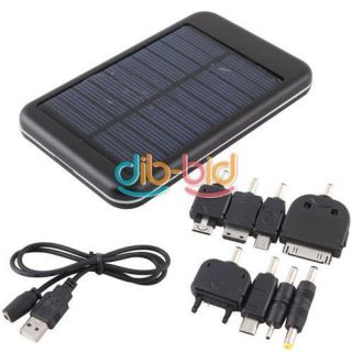 Solar Panel USB Energy Battery Charger 5000mAh for Nokia Samsung Sony