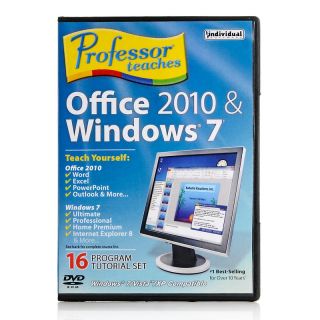  Computers Software Professor Teaches Office 2010 & Windows 7 Training