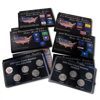 2005 2009 State, D.C. and Territories Satin Finish Quarters