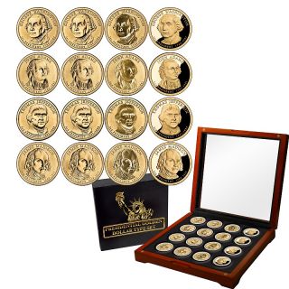 Coin Collector 2007 Presidential Dollar Type Set of 16 Coins