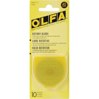  Sewing Sewing Rotary Cutters Olfa Rotary Blade Refill   45mm/10 pack