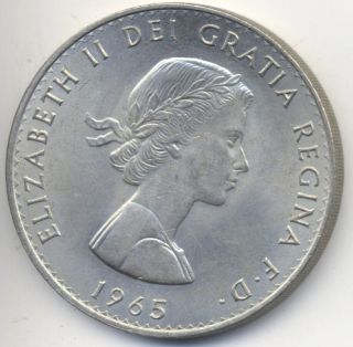 1965 Churchill Elizabeth II Commemorative Coin  63440