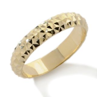 Everyday Gold by Michael Anthony® 10K Diamond Cut Band Ring