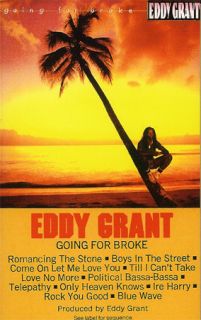 Eddy Grant   Goin For Broke   New OOP Sealed Cassette