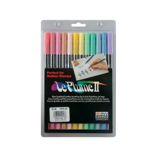 LePlume II Marker Set   12 Assorted Pastel Colors