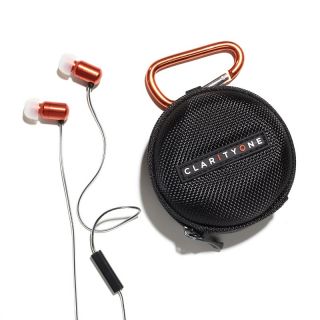 ClarityOne Earbuds with Microphone and Carry Case