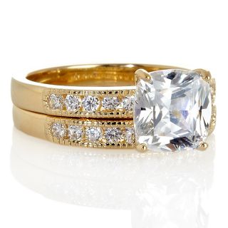  92ct cushion cut channel set 2 piece ring set rating 13 $ 29 95 s h