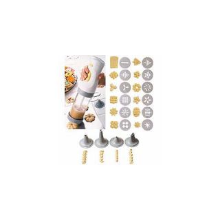  & Cookie Decorating Wilton Cordless Cookie Press with 16 Attachments