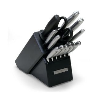 KitchenAid 14 piece Cutlery Set with Black Block