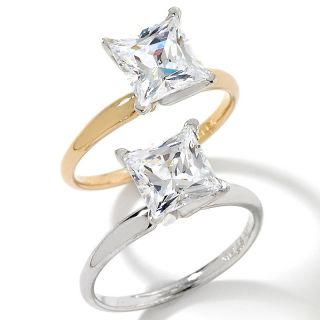 Jewelry Rings Bridal Engagement 2ct Absolute™ 14K Princess Cut