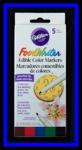 new wilton food writer edible markers extra fine