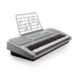 New Silver 61 Key Electronic Music Keyboard Gift Electric Piano Organ