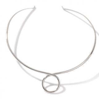 Jay King Sterling Silver Twisted 16 Collar Necklace