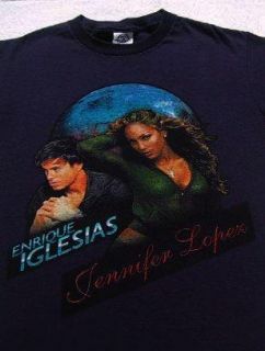 Enrique Iglesias Jennifer Lopez 2012 Tour Small T Shirt