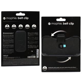  JPBC Blk Belt Clip Holster for Mophie Juice Pack Air Plus Black