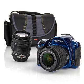  16MP 1080p HD Digital SLR Camera with 18 55mm and 50 200mm Zoom Lenses