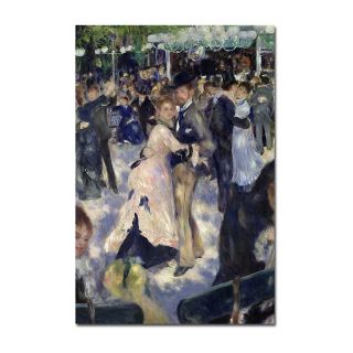  Renoir Le Moulin de la Galette Canvas Art Print   19 x 1