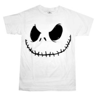 This is a t shirt sized for adults featuring a cool Jack Skellington