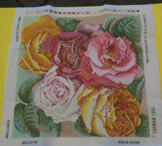 Ehrman Tapestry Roses Cushion Design by Elian MC Cready