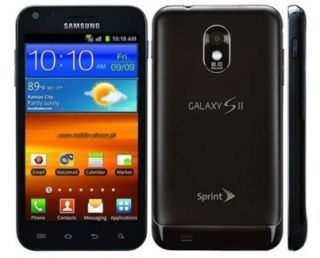 Samsung SPH D710 Epic Touch Black Galaxy s 2 II Sprint 4 52 8MP Cell