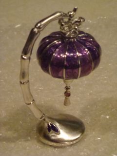 Estee Lauder Royal Lantern Purple Silver Parfum Compact
