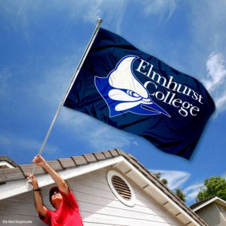 In addition, these 3x5 Flags for the Elmhurst Bluejays are Officially