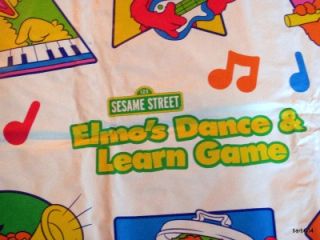 SESAME STREET ELMOS DANCE & LEARN GAME ELECTRONIC DANCE MAT